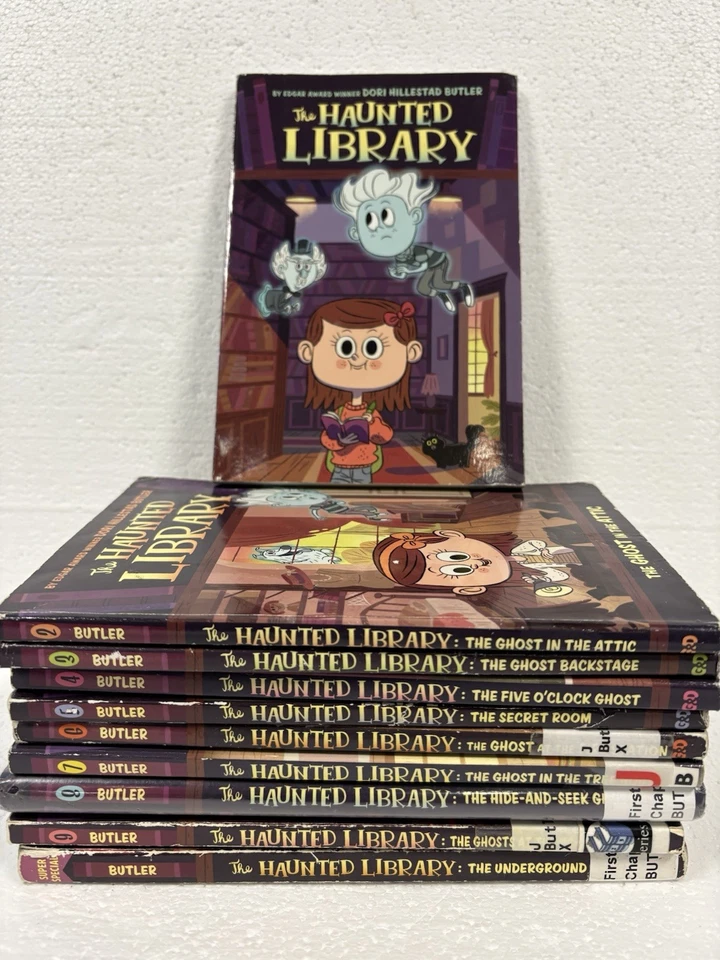 The Complete Haunted Library Series By Dori Hillestod Butler (1-10) Foto 1 de 4