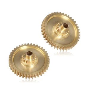 Brass Convertible Top Trans Left Right Side Gears for Porsche 97-12 98756118001 - Picture 1 of 9
