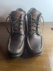 Sperry Topsider stivaletto donna in pelle taglia 7,5 antiscivolo antimarcatura - Foto 1 di 12