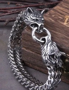 Armband für Alle Nordmänner Edelstahl Silber - Bild 1 von 1