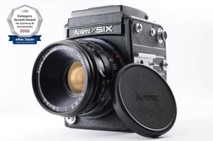 **NEAR MINT** Kowa Six Black 6x6 Medium Format Film Camera + 85mm f/2.8 From JPN - Picture 1 of 12