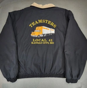 Teamsters Jacket Mens 4XL Kansas City Local 41 Union Made USA King Louie - Picture 1 of 13