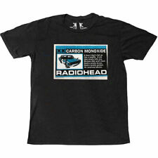 Radiohead Carbon Patch Black T-Shirt NEW OFFICIAL