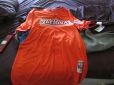 Mens All Star jerrsey 2013 National League size 48 by Majestic hasA.S. patch - Image 1 of 4