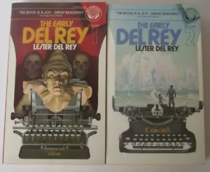 The Early Del Rey, Volume 1 & 2 Lester del Rey (2) PB LOT First Editions - Picture 1 of 2