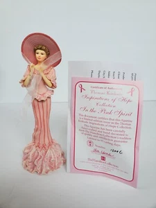 Thomas Kinkade Inspirations Collection "In The Pink Spirit" Lady Figurine* COA - Picture 1 of 16