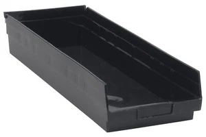 SHELF BIN RECYCLED 23-5/8" x 8-3/8" x 4" 6 PK - Picture 1 of 1