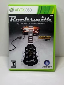  Rocksmith Guitar XBOX 360 Video Game Complete No Cord - Picture 1 of 3