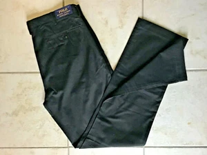 Ralph Lauren Big and Tall schwarze klassische Stretch-Chinohose 36T x 36 - Bild 1 von 4