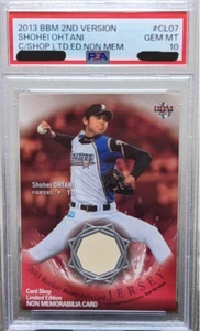 PSA 10 GEM MINT 2013 BBM 2nd Edition Shohei Ohtani Card Shop LE Non #CL07 F/S - Picture 1 of 2