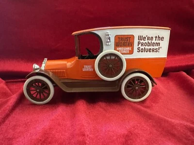 1916 Trust Worthy Hardware Bank 1916 Studebaker Panel Delivery Truck #9 Die Cast - Image 1 of 4