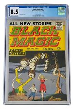BLACK MAGIC #41 CGC 8.5 SINGLE HIGHEST GRADED 1958 VF+ MONSTER Prize Publication