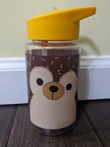 Squishmallows Hans der Igel Trinkflasche Neu Neu Gelb Braun Kinder Schule - Bild 1 von 5