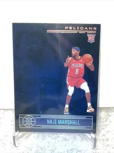 2020 Panini Illusions Rookies Trophy Collection Sapphire Naji Marshall Rookie RC - Bild 1 von 2