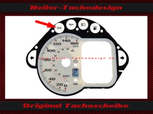 Tachoscheibe für Piaggio Vespa GTS 250 ohne ABS 2007 - Picture 1 of 1