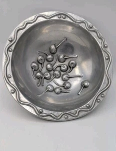 Mariposa Aluminum Brillante 1996 Made in Mexico Cherry Serving Bowl 10" - Picture 1 of 8