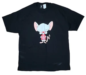 Vintage Pinky And The Brain 1998 I’m With Stupid Graphic T-Shirt Size XL USA - Picture 1 of 6