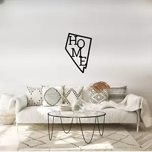 Nevada Silhouette Metal Wall Art Décor, 12" X 9" - Picture 1 of 5