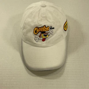Cappello/Berretto Unisex Sweda - Bianco con Grafica Cheetos - Regolabile - Ottime Condizioni - Foto 1 di 11