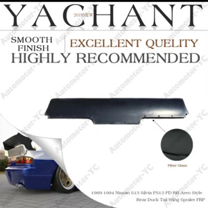 FRP pd Aero Style Rear Duck Tail Wing Spoiler For 89-94 Nissan S13 Silvia PS13 - Bild 1 von 5
