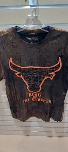 Switch Remarkable Short Sleeve Shirt Men Size Small Metallic King Of The Streets - Picture 1 of 5