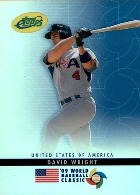 2009 Topps eTopps World Baseball Classic #2 David Wright #/699 - Image 1 of 2