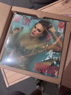 The Life of a Showgirl: Sweat and Vanilla Perfume Portofino Orange Glitter Vinyl - Image 1 of 3