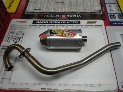 Pro Circuit T-6 Stainless Steel Full Exhaust for 2013-18 Honda CRF110F - Image 1 of 4