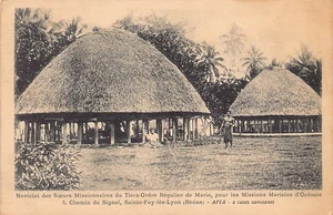 Samoa - APIA - Samoan huts - Publ. Marist Missions in Oceania - Picture 1 of 2