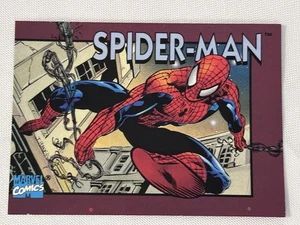 SPIDER-MAN - MARVEL FRANKLIN CRUNCH N MUNCH COLLECTABLE CARD  - Picture 1 of 2