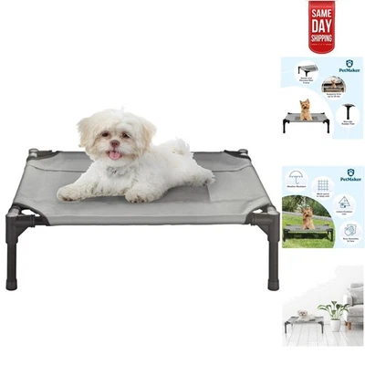 Comfortable Elevated Dog Bed with Carrying Case - Perfect for Pets Up to 25lbs - image 1 of 4