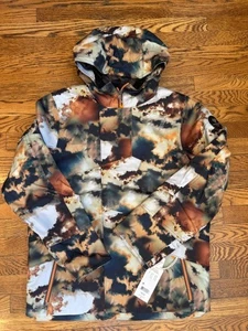 Obermeyer Teen Boys Gage Jacket Ski Snowboard Amber Cloud Camo Size L 14-16 New - Picture 1 of 8