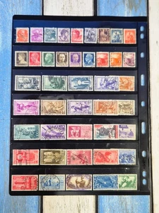 Vintage ITALIAN Cultural Daily Stamp Mix from ITALY - 43 Stamps - Sold as Seen K - Picture 1 of 2