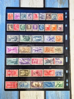 Vintage ITALIAN Cultural Daily Stamp Mix from ITALY - 43 Stamps - Sold as Seen K - Image 1 of 2