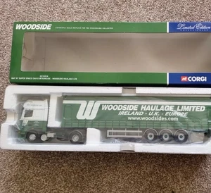 Corgi 1:50 Scale DAF Model CC13214 Woodside Haulage - Super Space Cab Mint - Picture 1 of 2