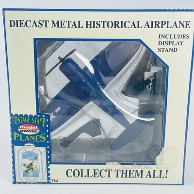 Modelo de sello postal eléctrico diecast escala 1/100 avión F-4U Corsair NO 5356 Foto 1 de 4