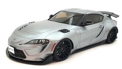 GT Spirit 1/18 Scale Resin GT343 - Toyota Supra Prior Design - Silver - Image 1 of 4