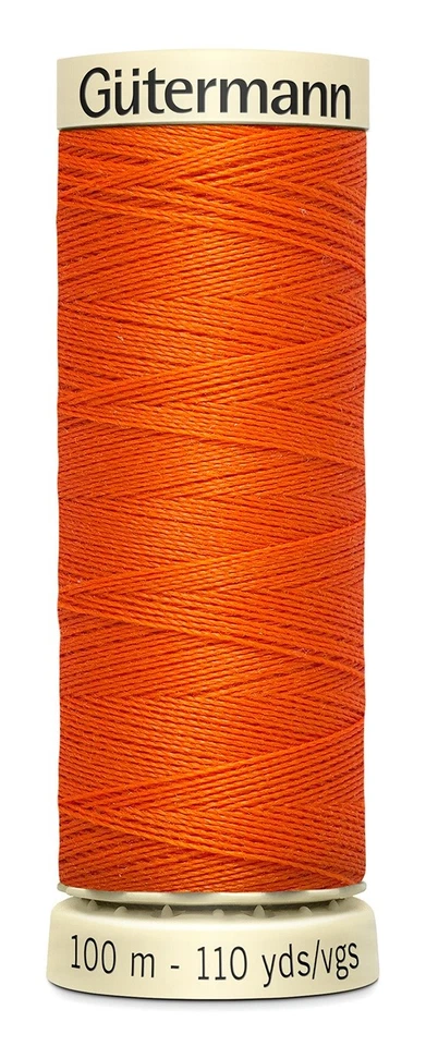 Gutermann 100P-470 Sew-All Thread 110yd-Orange (6Pk) - Imagem 1 de 1