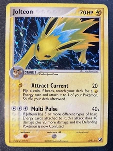 Jolteon EX Unseen Forces 8/115 Holo Rare - Picture 1 of 8