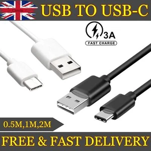 For iPhone 15 iPad USB to USB C Type C Fast Charge PD Charger Cable long Lead UK - Zdjęcie 1 z 11