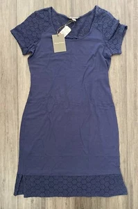 Tommy Bahama Damen Tambour Ösen Kleid - Ozean tief - XS/P 2 neu mit Etikett $ 128 - Bild 1 von 13