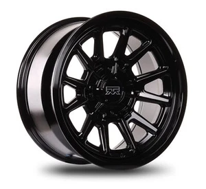 1 New 18x9 Mudder Trucker MT706 Detox Gloss Black 5x5 5x127 5x139.7 ET-12 wheel - Picture 1 of 5