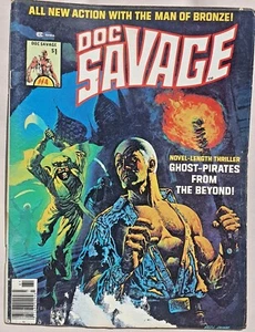 Doc Savage 4 Curtis Comics Magazine 1976 fn- - Picture 1 of 3