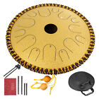 14'' Professional Hand Pan Handpan Drum Steel Tongue Drum Sound Travel Bag