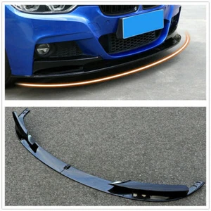 Kit de carrocería de alerón delantero divisor inferior para BMW F30 F31 F35 2012-18 - Imagen 1 de 14