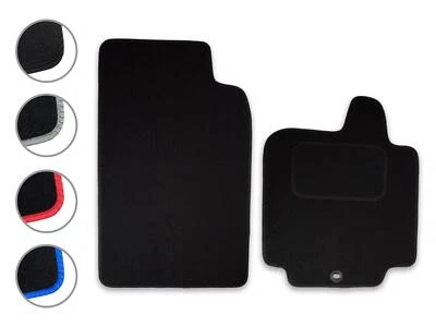 Car Mats for Smart ForTwo (2007-2014) Carpet Colour Trim Tailored Fit Easy-Clean - Image 1 of 2