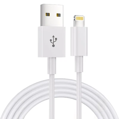 USB iPhone Charger Fast For Apple Long Cable USB Lead 6 7 8 X XS XR 11 12 13 Pro - Image 1 of 4