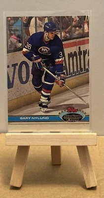 1991-92 Topps Stadium Club - #163 Gary Nylund New York Islanders - Image 1 of 2