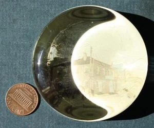 VINTAGE Lewistown Illinois Rasmussen Museum horse & wagons photo paperweight---- - Picture 1 of 1