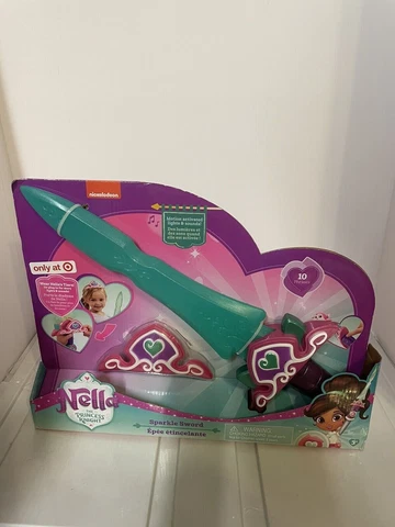 Nickelodeon Nella The Princess Knight Sparkle Sword Roleplay, Lights Sounds LJB Cover